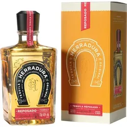 Tequila Herradura Reposado 40% 0,7l - Tequila – 100% Agave, in traditionellen Tonöfen gekocht. Ein Super-Premium Tequila, der für seine außergewöhnliche Qualität und nachhaltige Tradition bekannt ist.