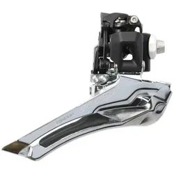 Shimano 105 FD-R7100 Umwerfer (2x12-fach) schwarz - Gangschaltungen für Rennräder, bietet präzise Schaltvorgänge und optimierte Zugführung für moderne 12-fach Schaltungen.