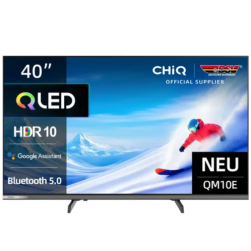 CHiQ 40 Zoll QLED Fernseher mit Google Smart TV