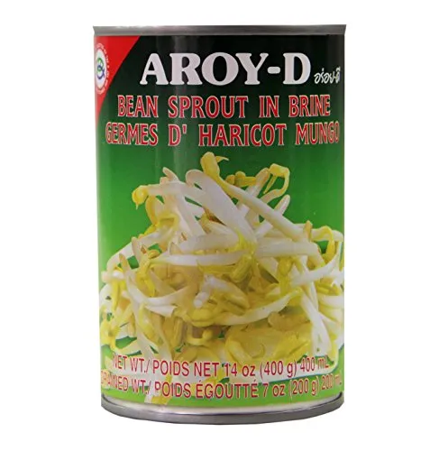 AROY-D Mungbohnen Keimlinge Sprossen 400g / 200g ATG Bean sprout