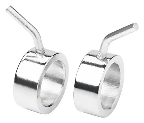 Professionelle Olympia-Verschlüsse Chrom - Olympia-Stellringe 50/51 mm (Paar)