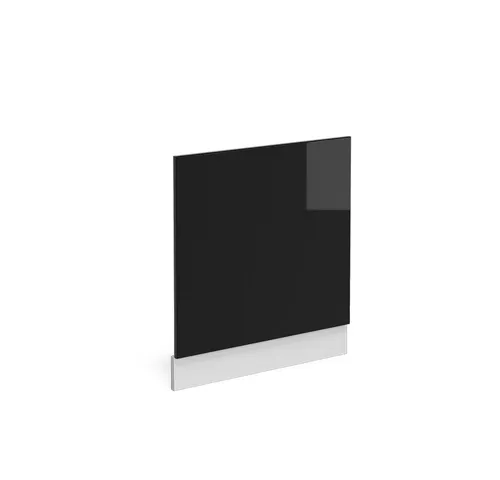 Vicco Frontblende R-Line, Schwarz Hochglanz/Weiß, 60 cm ohne Arbeitsplatte