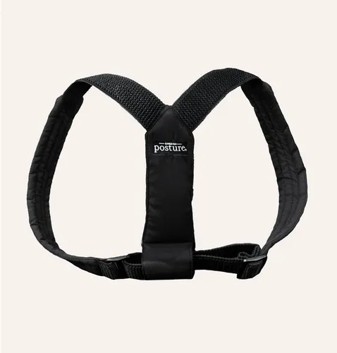 Swedish Posture Rückenstabilisator CLASSIC SHOULDER BRACE - Physiotherapie: Verstellbarer Haltungstrainer für eine aufrechte Haltung, ideal bei Rückenschmerzen und Überlastung, aus 100% waschbarem Polyester.