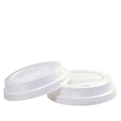Deckel für Coffee to go Becher 0,4l, 100Stk mit Trinkloch, 90mm