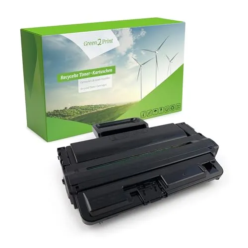 Green2Print Toner schwarz 5000 Seiten für Samsung - Umweltfreundlicher Recycling-Toner für Samsung Drucker, ersetzt HP-Samsung SV003A und MLT-D2092L, mit einer Ergiebigkeit von 5000 Seiten für kosteneffizientes Drucken.