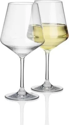 Flamefield Savoy Weinglas-Set, Polycarbonat, 2-teilig