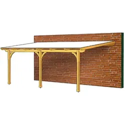 Skan Holz Terrassenüberdachung Rimini 648 cm x 250 cm von SKAN HOLZ