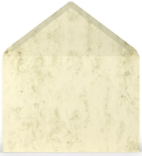 Rössler Briefumschlag Briefumschläge Coloretti VE=5 Stück C5 Chamois Marmora