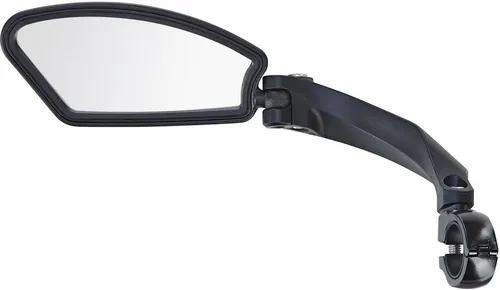 Prophete Fahrradspiegel für Linksmontage - Fahrradspiegel mit 360° Drehung für optimalen Rundumblick. Ideal für sicheres Fahren, passend für Lenkerrohre von 21–23 mm.