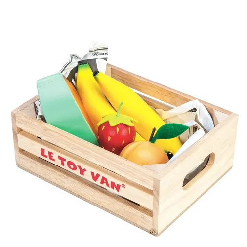 Produktbild Le Toy Van TV 183 HONEYBAKE Fruits Obst für Kaufmannsladen Holz