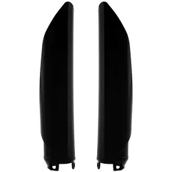 Gabelprotektor Satz schwarz von JMP - Verkleidungen für Motorräder, schützt die Gabel vor Kratzern und Beschädigungen während der Fahrt.