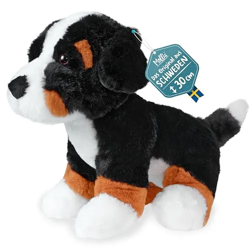 Berner Sennenhund 30 cm - Bären, niedlicher Plüsch Berner Sennenhund, perfekt zum Kuscheln und Spielen für Groß und Klein.