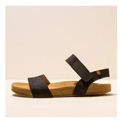 El Naturalista Herren Ledersandalen N5790 Balance schwarz (44) - Nachhaltige Sandalen mit Klettverschluss, aus hochwertigem Leder, bieten Komfort und anatomisches Design – ideal für umweltbewusste Träger.
