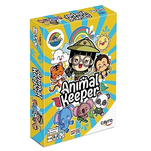 Cayro Animal Keeper ES - Tischspiel für 2-4 Spieler, ideal für Kinder ab 6 Jahren und fördert spielerisches Lernen
