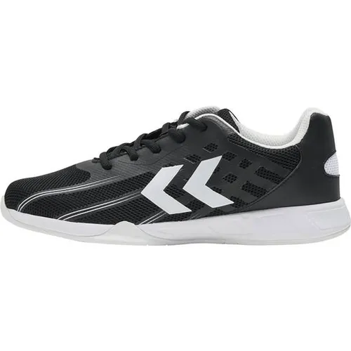 Hummel Unisex Root Elite Handballschuh - Schwarz, 39 EU - Herren-Handballschuhe mit atmungsaktivem Neopren-Obermaterial, ideal für optimale Bewegungsfreiheit und Komfort während des Spiels.