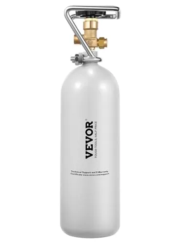 VEVOR CO2-Tank 2kg Aluminiumlegierungszylinder