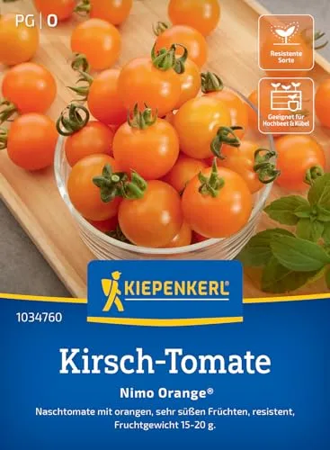 Kiepenkerl Kirsch-Tomatensamen Nimo Orange®, F1 1034760 von Kiepenkerl