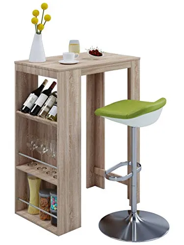 VCM Bartisch Oktola Sonoma-Eiche