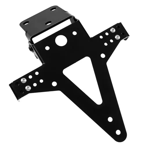 ZIEGER Kennzeichenhalter Classic Universal Typ 3 - Robuster Kennzeichenhalter in Schwarz, inkl. universeller Adapterplatte und Montageset für einfache Installation und optimale Sicherheit.