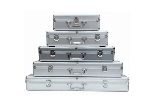 ECI Tools Aluminium Werkzeugkoffer 50x10x10 cm - Robuster Werkzeugkoffer aus Aluminium mit UV-beständigem Material, ideal zum Transportieren von Musikinstrumenten und Kosmetik.