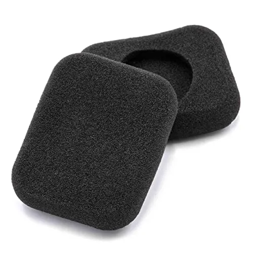 vhbw 2X Ohrpolster kompatibel mit Bang & Olufsen Form 2, 2i Kopfhörer Headset, Schaumstoff Schwarz