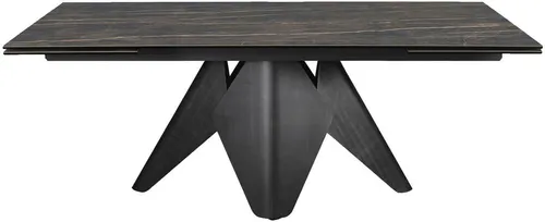 Home affaire Esstisch Tangularis - Moderner Esstisch aus robuster Keramik, ideal für gesellige Runden und mit einer maximalen Belastbarkeit von 300 kg. Perfekt für stilvolle Esszimmer.