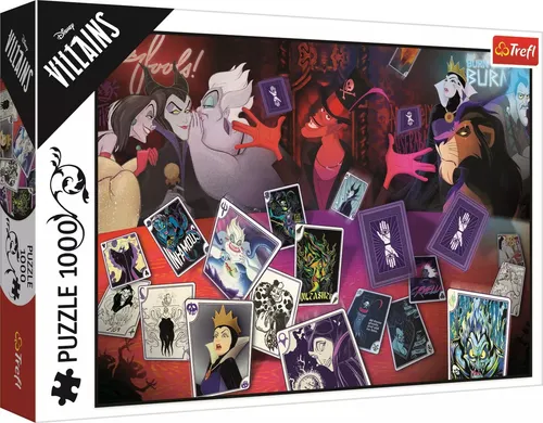 Puzzle 1000 elementów. Disney Villains Trefl 5900511107197