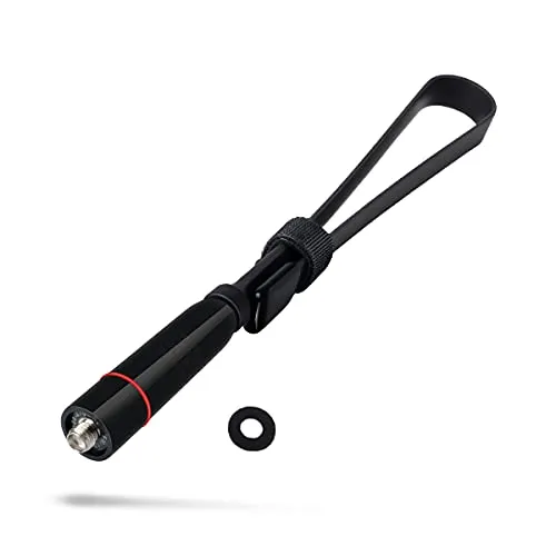 TWAYRDIO Zweiband-Antenne für Amateurfunker, faltbar, 2 x 39,3 cm (15,3 Zoll), VHF/UHF, 144 MHz, 430 MHz, Walkie-Talkie-Antenne für Baofeng UV-5R UV-82 BF-888S F8HP GT-3 Kenwood