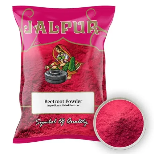 Rote Bete-Pulver (natürliche Lebensmittelfarbe) - 50 g in lila von Jalpur