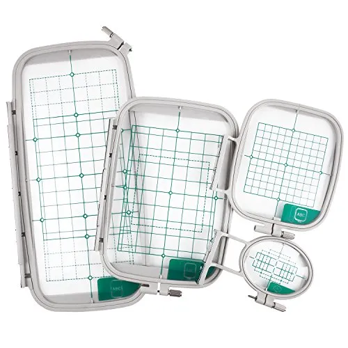 4er Stickrahmen-Set für BROTHER Stickmaschine - Stickrahmen 4 Stück für 700E - 750E