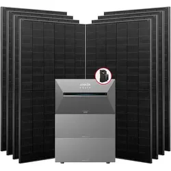 Anker SOLIX Solarbank 3 Pro 3600W Balkonkraftwerk mit Smart Meter, BP2700 optional 2.68kWh bis 10.72kWh, IP65mit 2x BP2700
