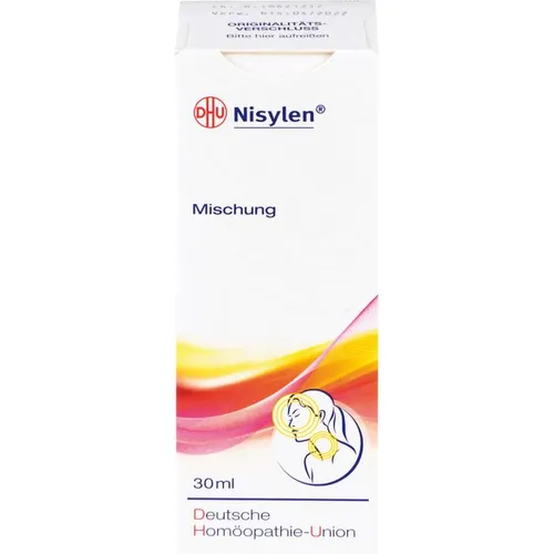Nisylen Liquidum - Homöopathisches Produkt zur Unterstützung bei Erkältungen. Praktische Tropfenform für eine einfache Anwendung.