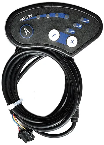 ANSMANN E-Bike Display LED Soft Start 36V 6 Stufen Schiebehilfe