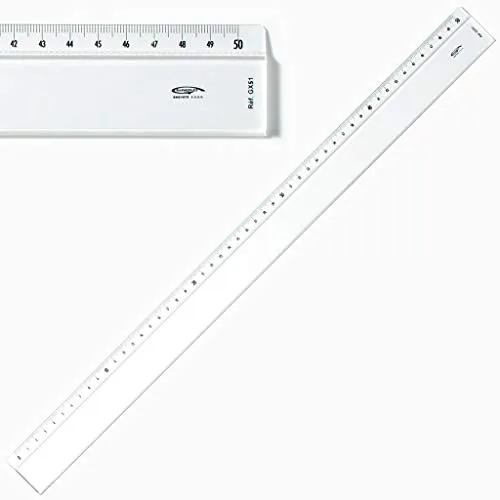 Graphoplex Regel Wate + bosselage transparent 50 cm durchsichtig