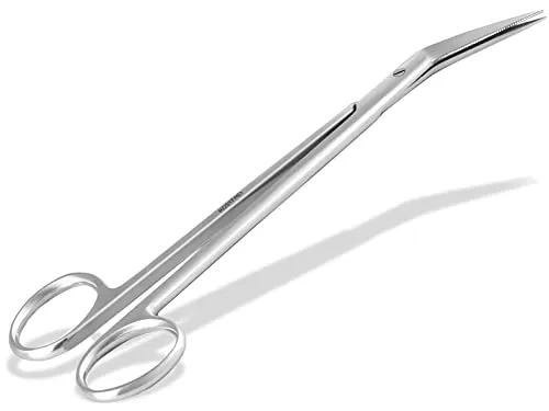 Nagelschere für Fußnägel Extra Lang mit abgewinkelter Spitze Fußnagelschere für Senioren