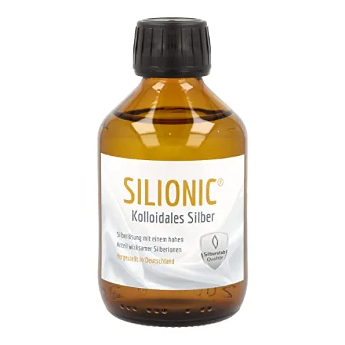 Kolloidales Silber 25ppm, Marke Silionic (200ml)