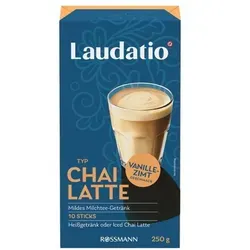 LAUDATIO KAFFEEGENUSS Chai Latte Vanille-Zimt-Getränk