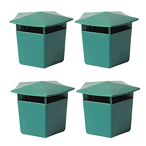 CENPEK Schneckenfalle aus Kunststoff, umweltfreundlich, zum Fangen von Schnecken, Schneckenfänger, Gartenschneckenfangwerkzeug, Aquarium-Zubehör, 4 Stück