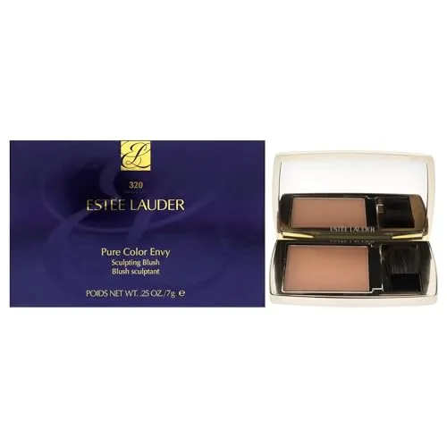Estée Lauder Pure Color Envy Sculpting Blush 7 g - Lovers Blush - Teint - Ultra-seidiges Puder-Rouge für klare Definition und gesunden Glanz, schmeichelt allen Hauttönen und kommt in einer nachfüllbaren Verpackung mit exklusivem Pinsel.