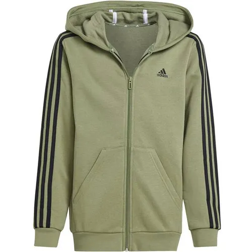 ADIDAS Kinder Kapuzensweat Essentials 3-Streifen Fleece
