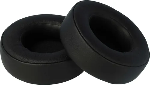 vhbw Ohrpolster kompatibel mit Corsair Virtuoso RGB Wireless SE Kopfhörer Headset, Kunststoff Schwarz