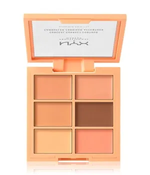 NYX Professional Makeup 3C Conceal, Correct, Contour Concealer Palette 9 g Nr. 01 - Light