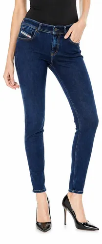 Diesel Slandy 09H80 Damen Jeans Slim Straight - Moderne Skinny-Jeans für Damen mit figurbetonter Passform. Das hochwertige Stretch-Material sorgt für optimalen Sitz und hohen Tragekomfort – ideal für jeden Tag.
