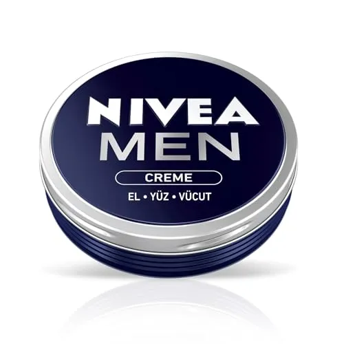 NIVEA Men Creme (75 ml), intensive Feuchtigkeitscreme für den ganzen Körper, schnell einziehende Gesichts-, Körper- und Handcreme, mit Vitamin E und Aloe Vera Formel