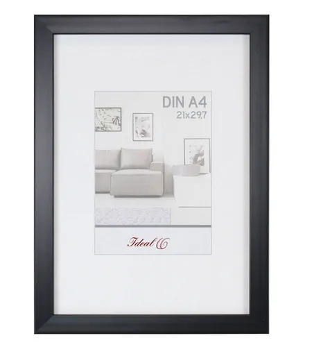 IDEAL TREND Bilderrahmen Livorno Holzoptik Kunststoff Bilderrahmen Wanddeko Collage Poster Bild