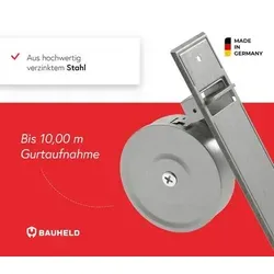 BAUHELD Rollladen Gurtführung 23mm Rund ohne Gurtausbau Weiß 5 Stück