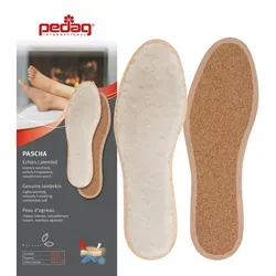 Pedag Einlegesohlen pedag Pascha Winter Lammfelleinlagen mit Natur Korkboden Gr. 40 EU 40