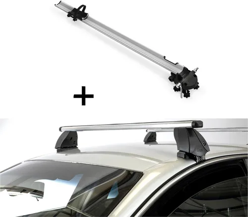 Fahrradträger Bike Pro + Dachträger K1 PRO Aluminium für Dr Dr 3 (5Türer) - Praktisches Set aus Fahrradträger und Dachträger für Dr Dr 3 (5Türer) ab 16. Leichtes Aluminium, einfache Montage und vielseitige Nutzung für alle Fahrradtypen garantiert maximalen Komfort auf Reisen.