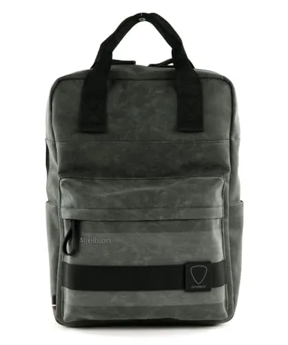 Strellson Finchley Josh Backpack, Dunkel-Braun - Tagesrucksack von Strellson, Maße 28x39x11,5 cm, stilvoll und funktional für den täglichen Gebrauch.