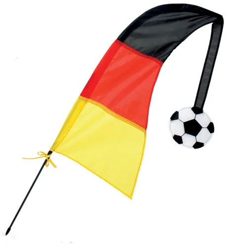 Deutschland Windfahne Fanartikel schwarz-rot-gold Windsegel BRD 123416113F